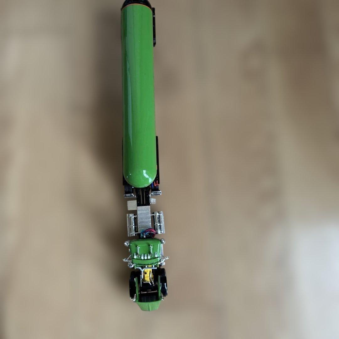 緑色メタリック大型トラックトレーラー最終値下