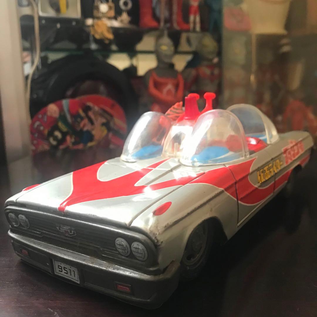 仮面ライダーアマゾン　当時物ブリキ　アマゾン号