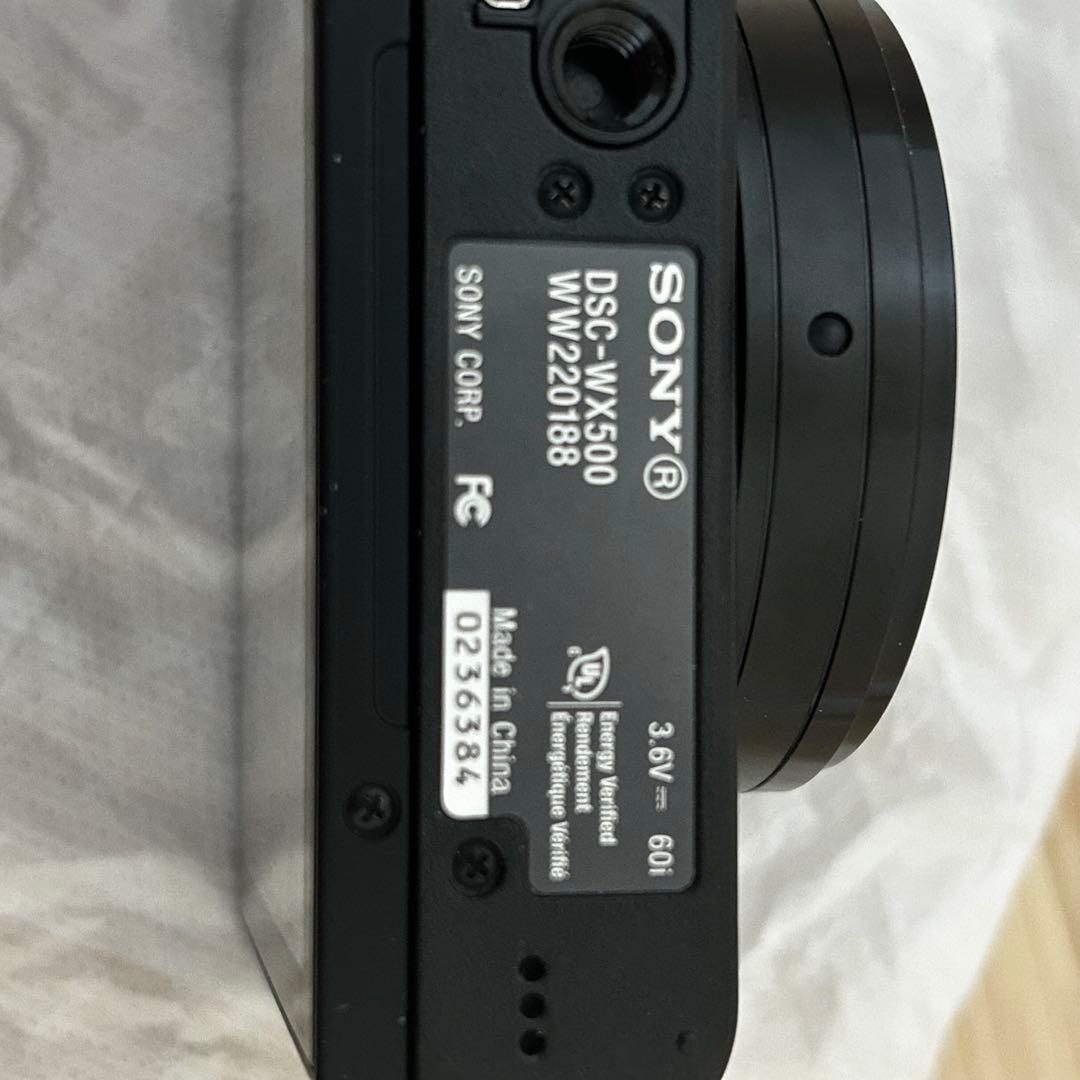 【美品】SONY コンパクトデジタルカメラ DSC-WX500 サイバーショット