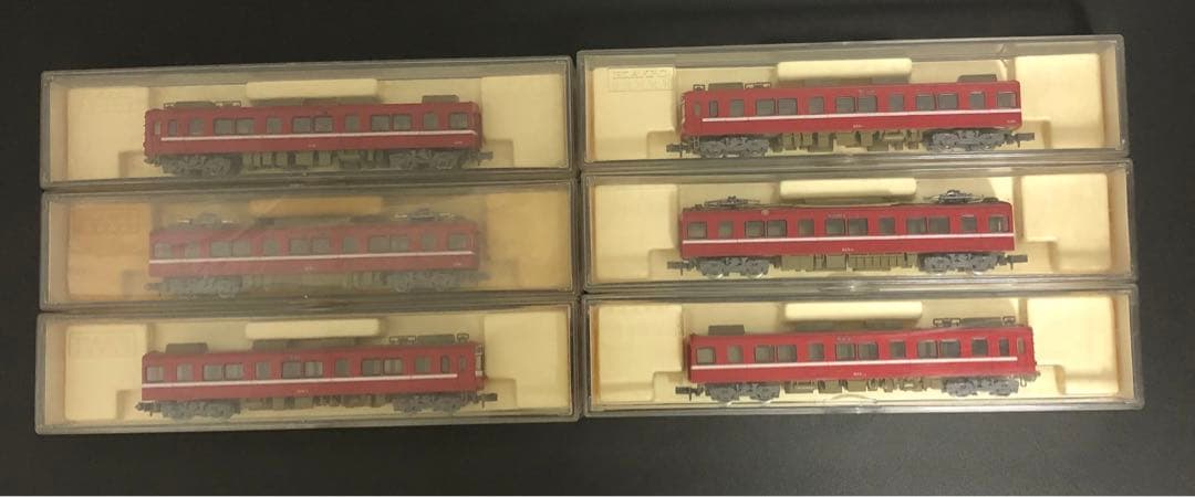 管理番号1659 京急 800形 新塗装 Nゲージ KATO製6両【駆動車難】