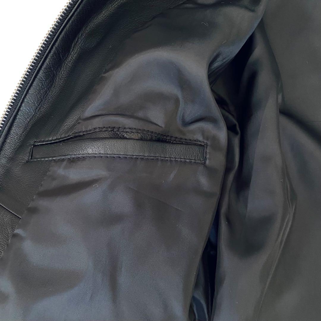 RATTLE TRAP【美品】レザー シングル ライダースジャケット XL