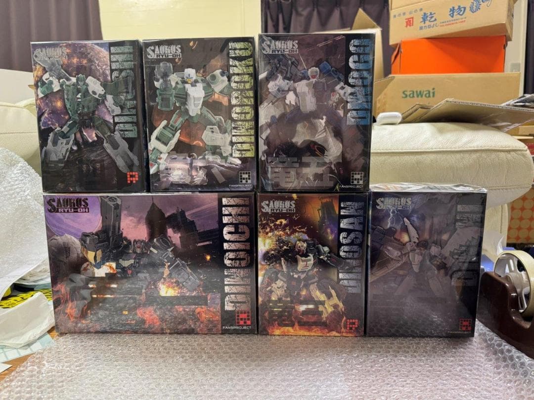 FANS PROJECT DINO1～6 SAURUS ダイノキング似 未使用