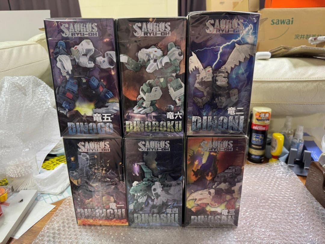 FANS PROJECT DINO1～6 SAURUS ダイノキング似 未使用