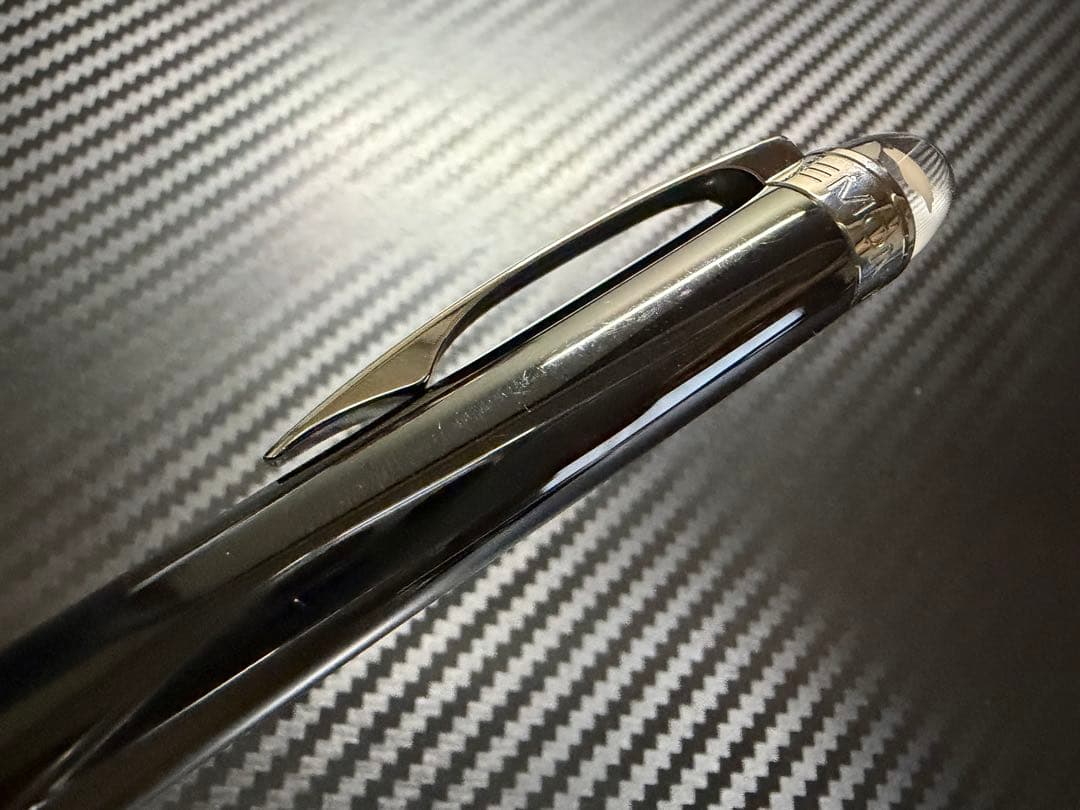 極美品 モンブラン スターウォーカー ミッドナイトブラック ボールペン