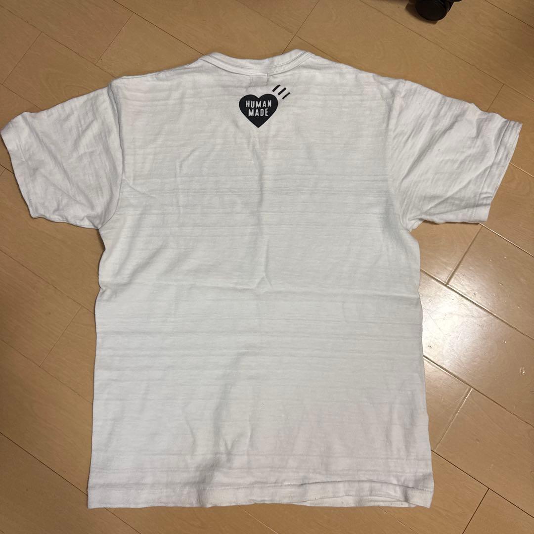 HUMAN MADE ハート型プリント Tシャツ
