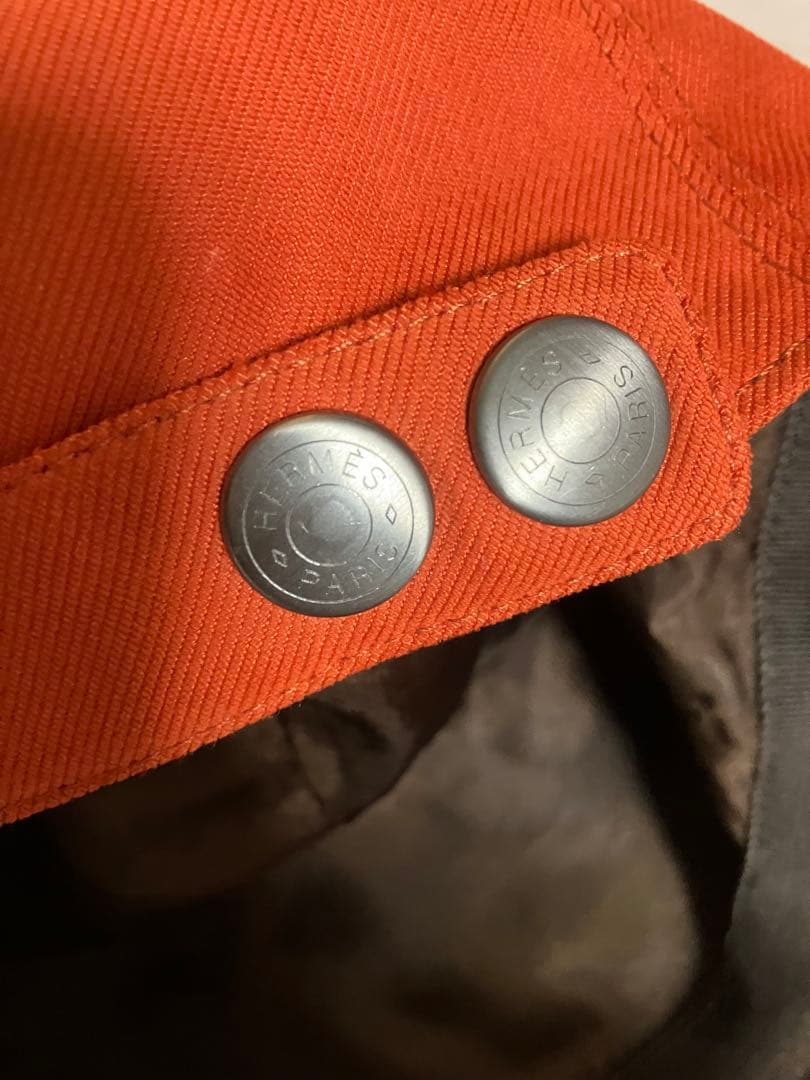 HERMES オレンジキャップ サイズ59