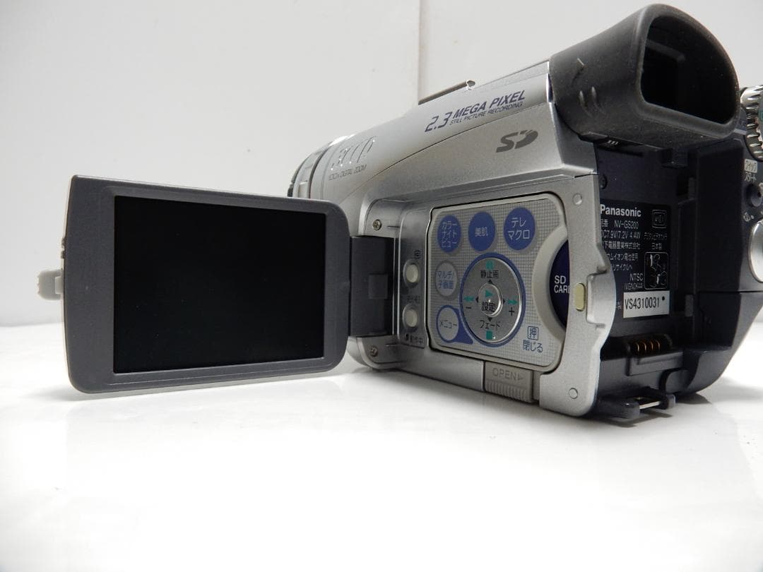 美品　大人気　動作品　Mini DV　パナソニックビデオカメラ　NV-GS200