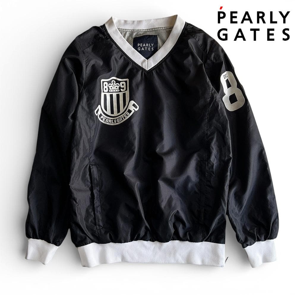 未使用級 パーリーゲイツ 蓄熱フィルム裏地付き スニードジャックジャケット紺