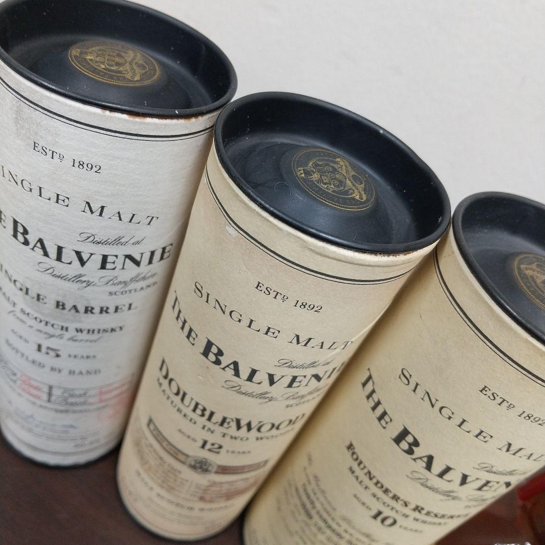 M[希少·未開封] THE BALVENIE 10·12·15年 シングルモルト