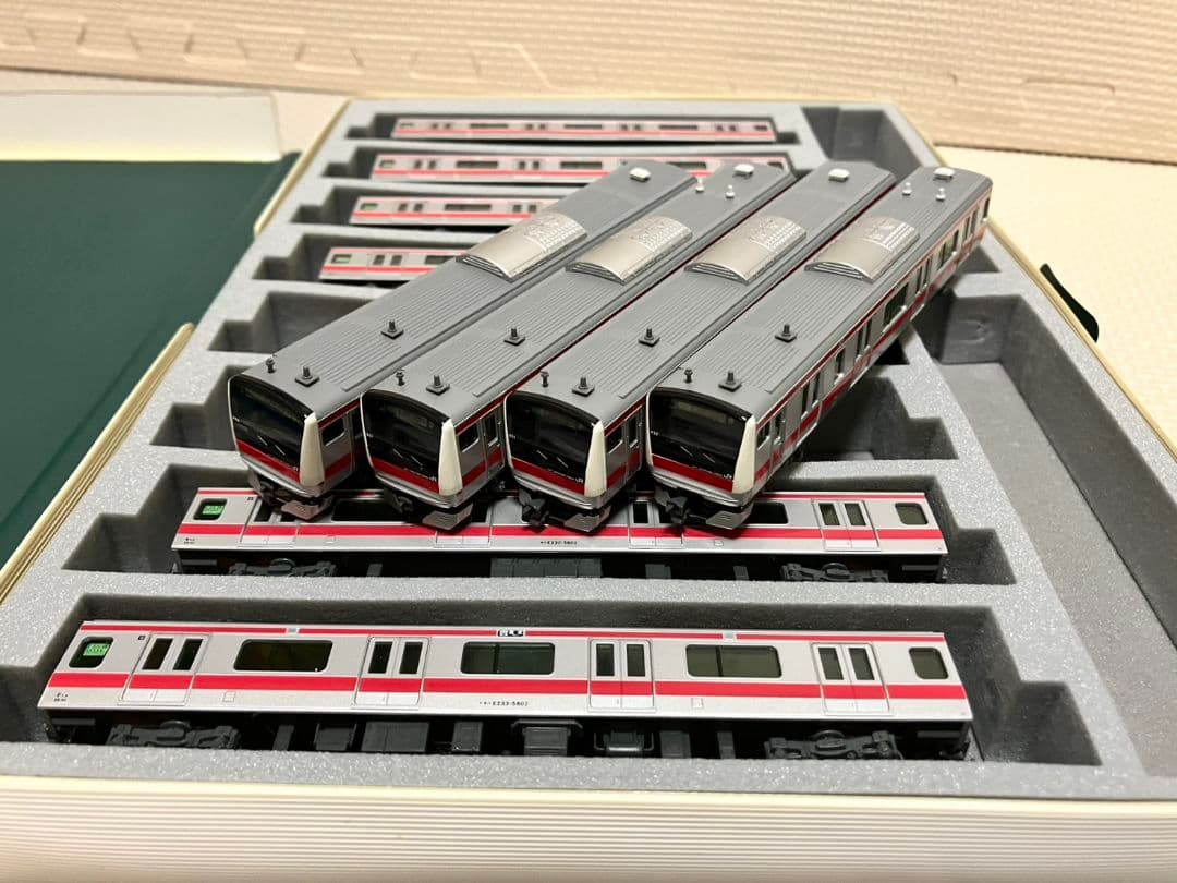 KATO Nゲージ 京葉線 E233系5000番台 10両 分割編成 フルセット