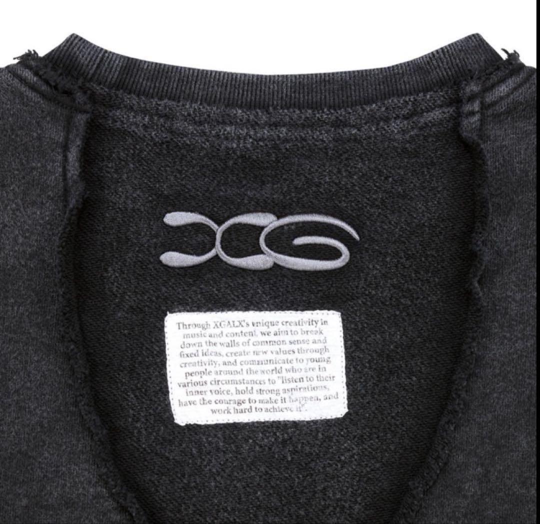 アイドル XGALX Chemical Wash Docking Sweatshirt L