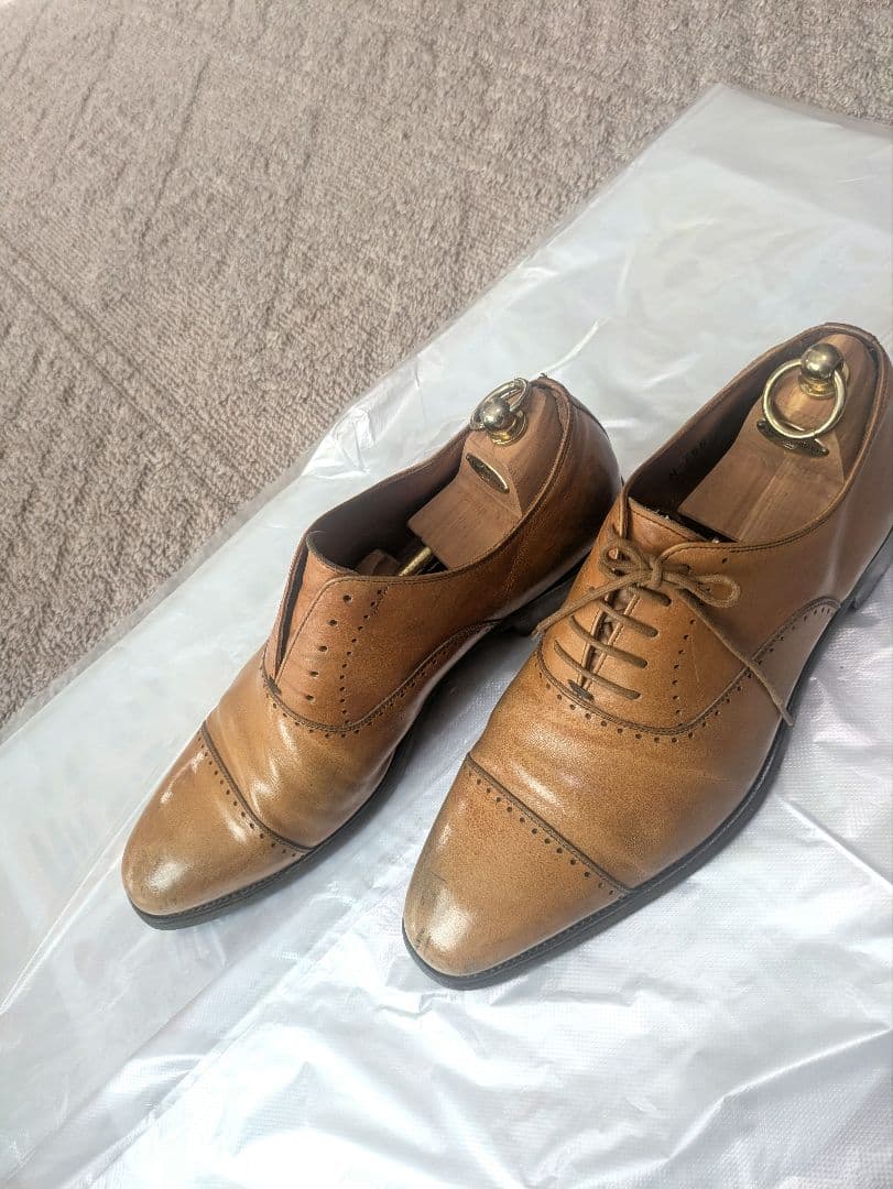 【激安3足まとめ売り】Crockett&Jones×2足/スコッチグレインx1足