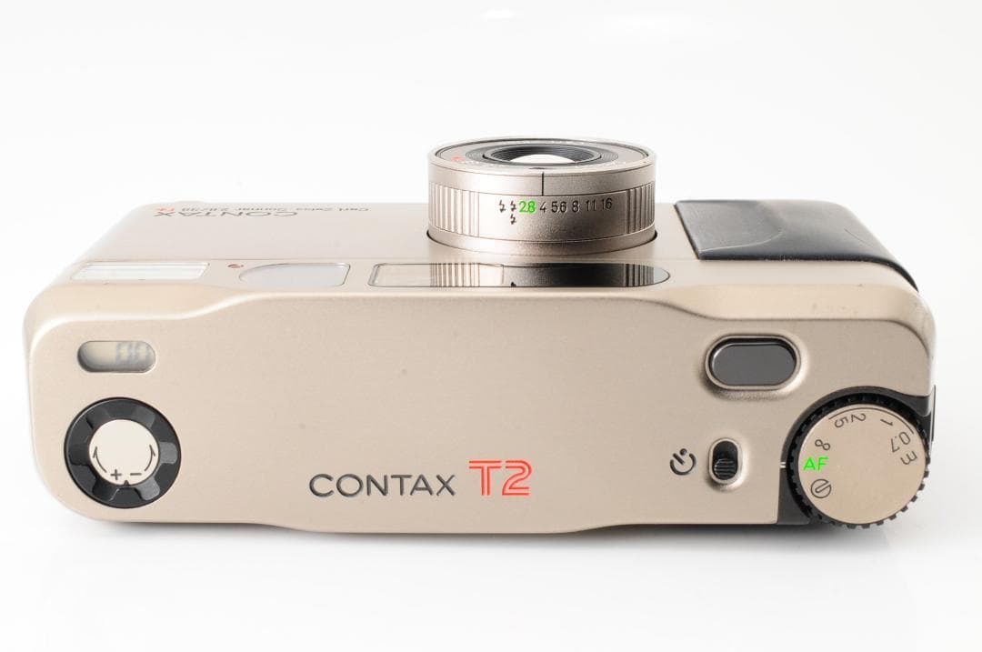d*3様 【訳アリ　元箱・ケース付き】 コンタックス CONTAX T2 チタン