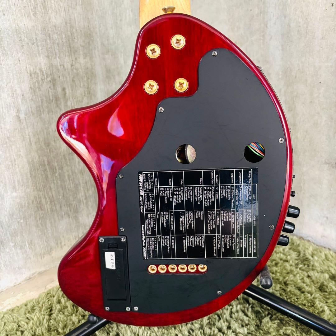 ☆☆FERNANDES DIGI-ZO HYPER ワインレッド　動作良好