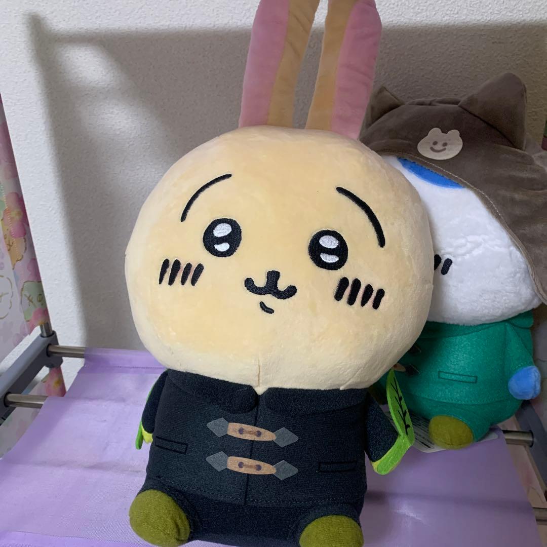 ちいかわ トレバ限定 冬なスタイル ぬいぐるみ ハチワレ うさぎ 3種セット