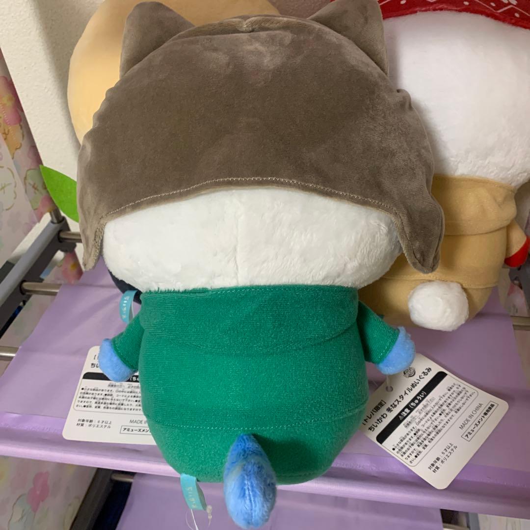 ちいかわ トレバ限定 冬なスタイル ぬいぐるみ ハチワレ うさぎ 3種セット