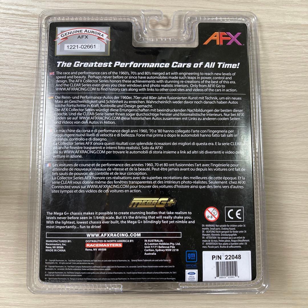 【未開封】HOスロットカー AFX No.4 ブラック AURORA