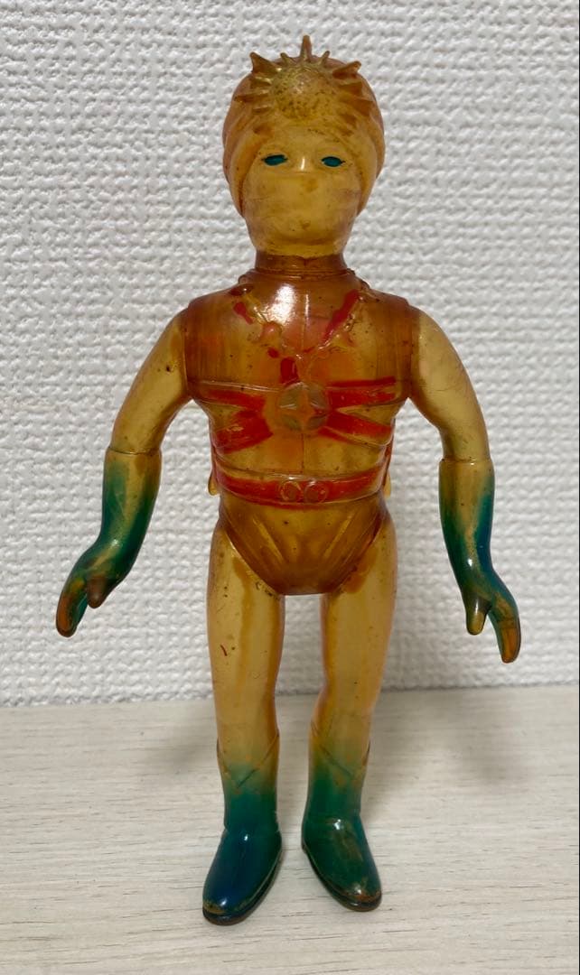 希少　当時物　愛の戦士レインボーマン　スケルトン　フィギュア　昭和レトロ