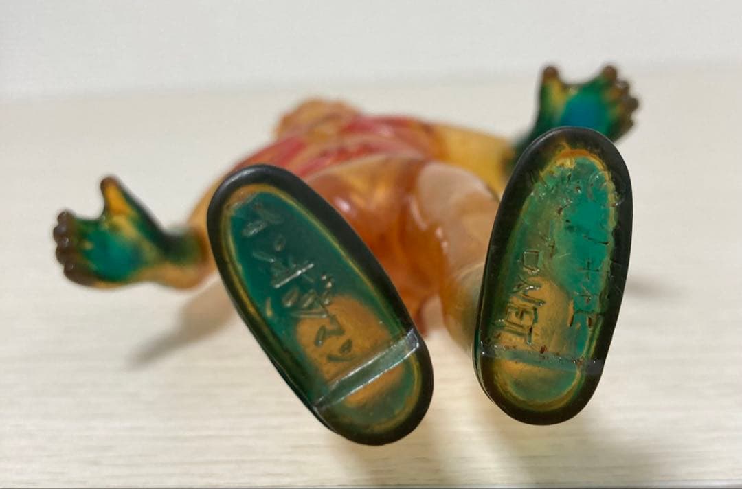 希少　当時物　愛の戦士レインボーマン　スケルトン　フィギュア　昭和レトロ