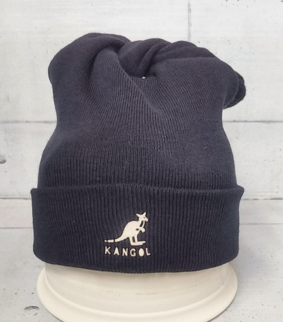 【希少90's】KANGOL カンゴール うさぎ耳 ニット帽 (イギリス製)