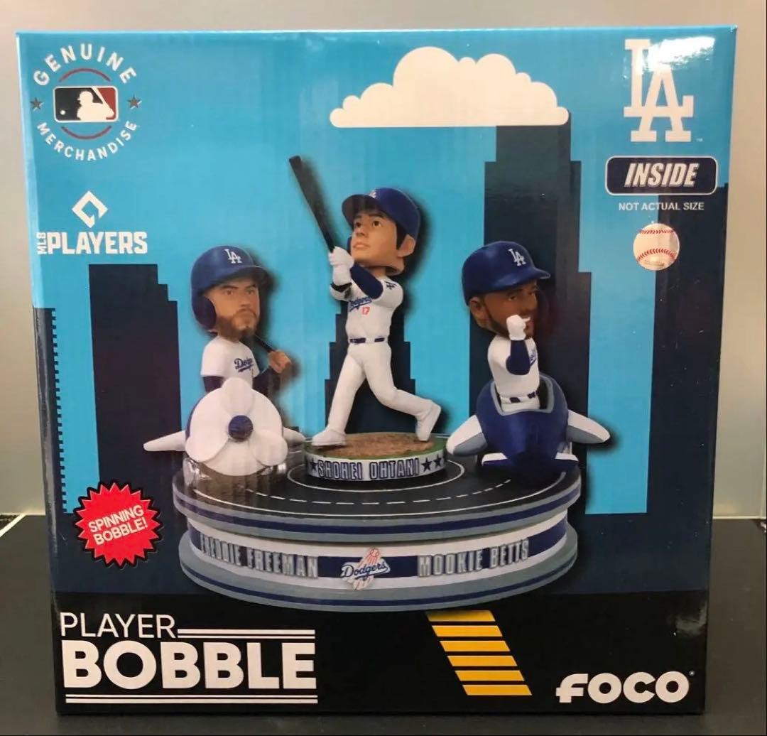 【世界124体限定】大谷翔平、フリーマン、ベッツ　ミニボブルヘッド！