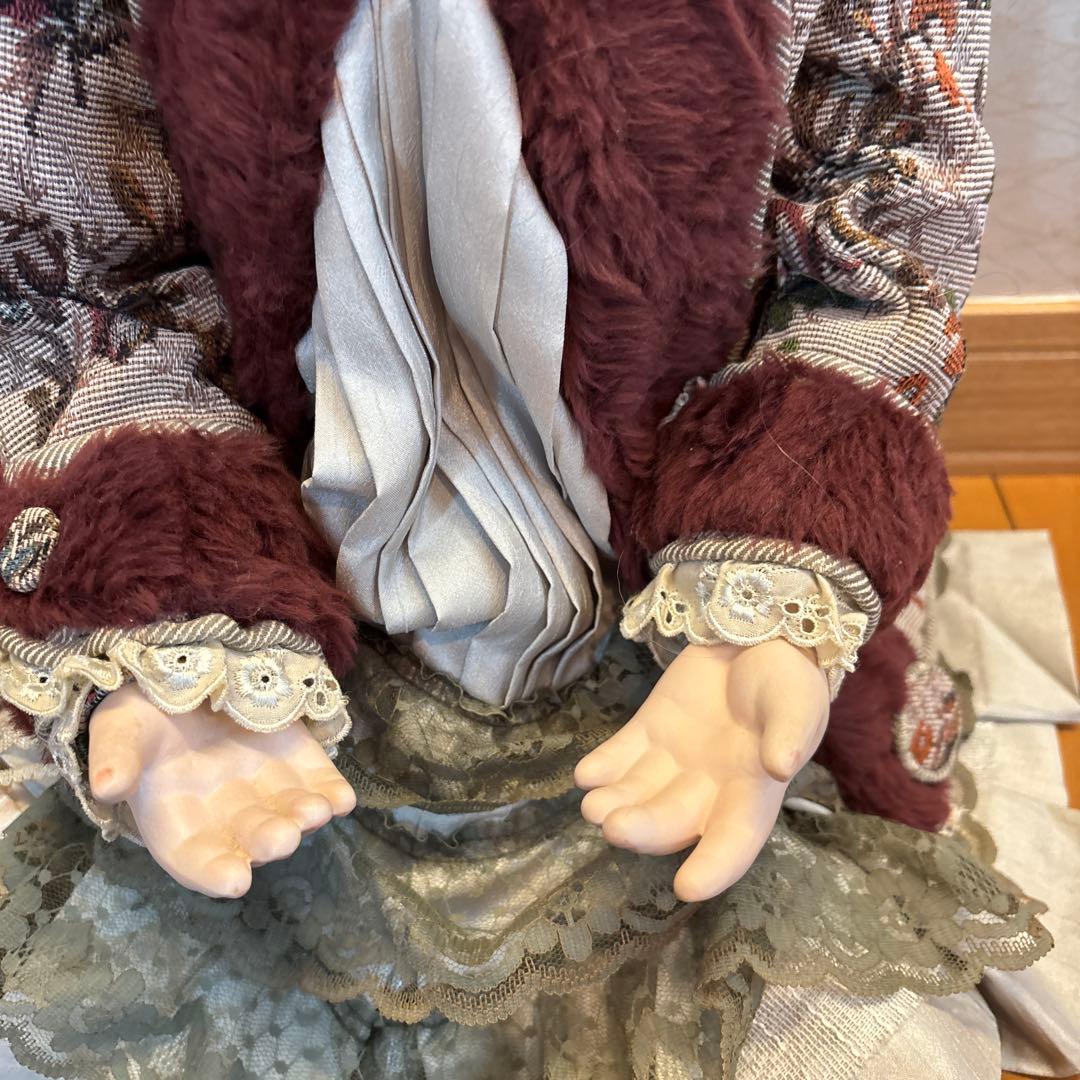 ビスクドール　アンティーク人形