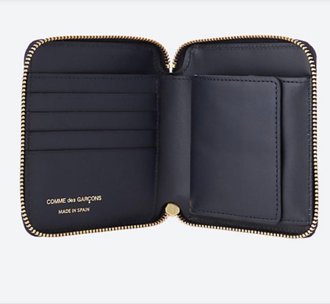 【新品未使用】Wallet COMME des GARCONS ネイビー