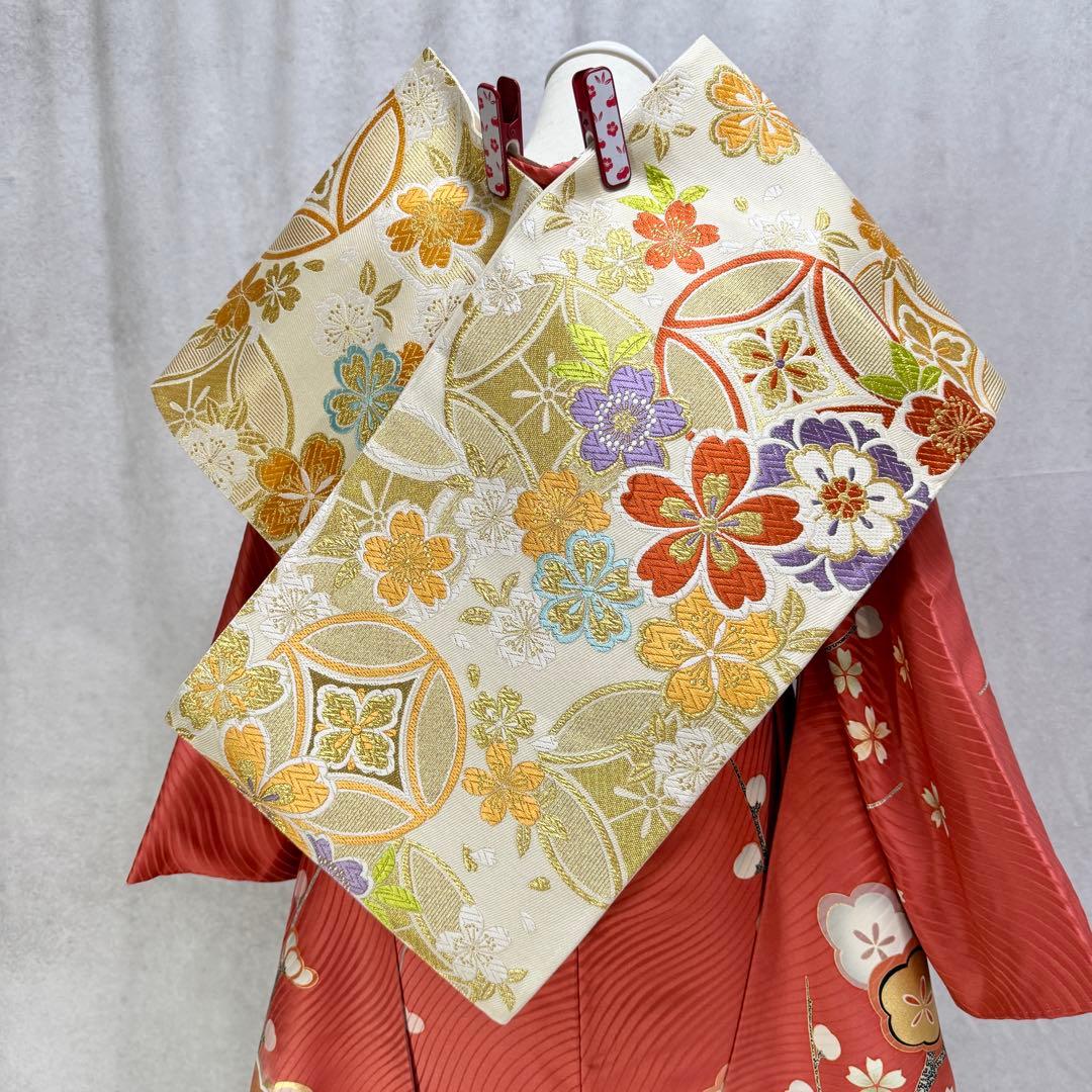 振袖フルセット　正絹　❤︎可愛い❤︎　155〜165　ピンク