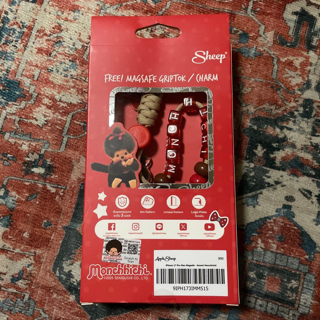 Apple Sheep モンチッチちゃん　iPhoneケース　17PRO MAX