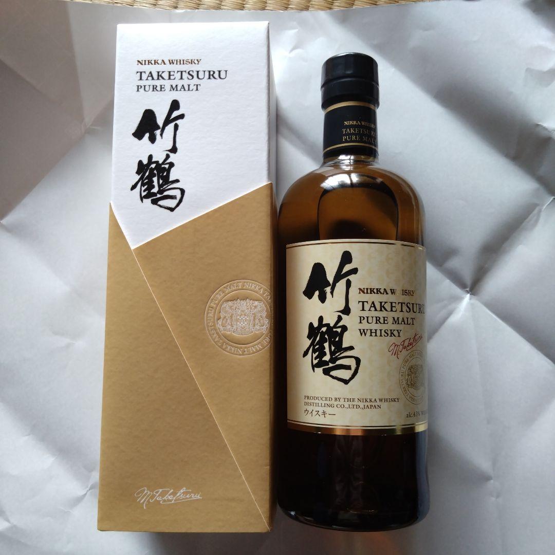 ニッカ　竹鶴　逆輸入品　箱あり