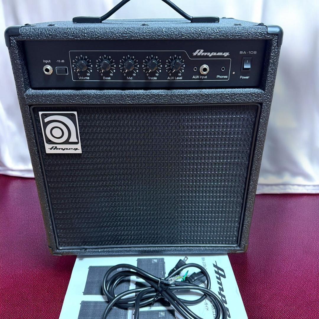 ☆良品 AMPEG BA-108 V2 ベースアンプコンボ ギターアンプ