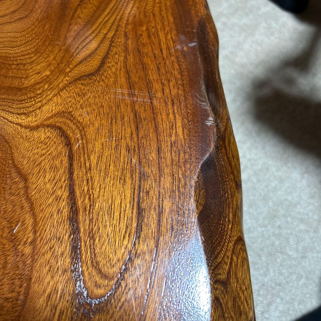 木製座卓 自然な木目