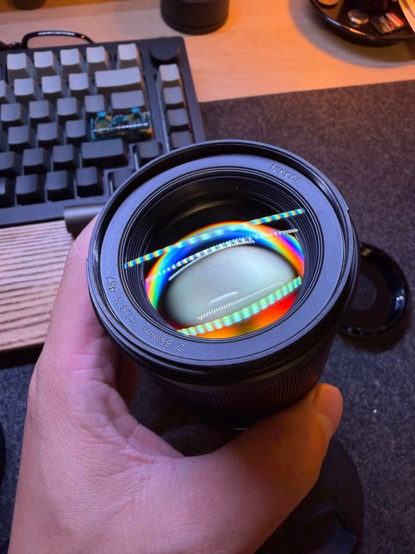 HARUKA様　Nikon 85mm F1.8 S レンズ　(美品)