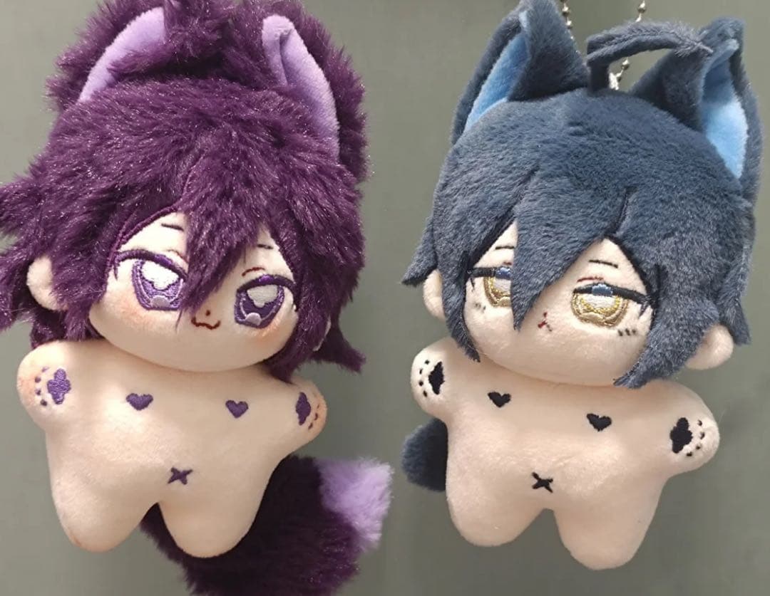 《紫髪紫目》激レア可愛い着せ替えぬいぐるみ《10cmぬいぐるみ》