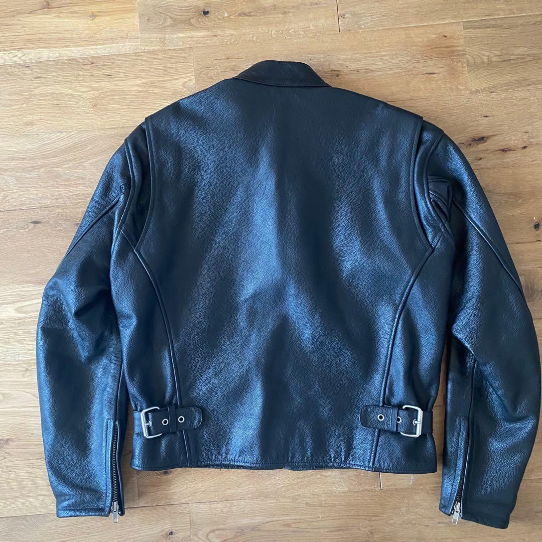 カウレザー　rookie leathers シングルライダース 革ジャン 牛革