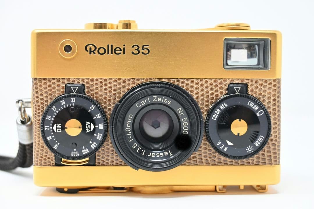 ローライ35 ゴールド Tessar 40mm Rollei GOLD 50周年