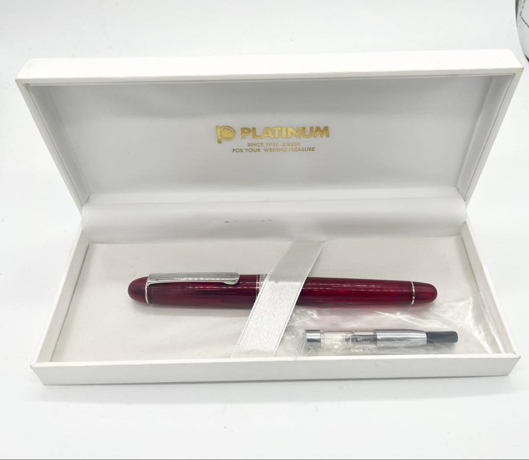 プラチナ万年筆 センチュリー 3776 春暁 細 F 限定品