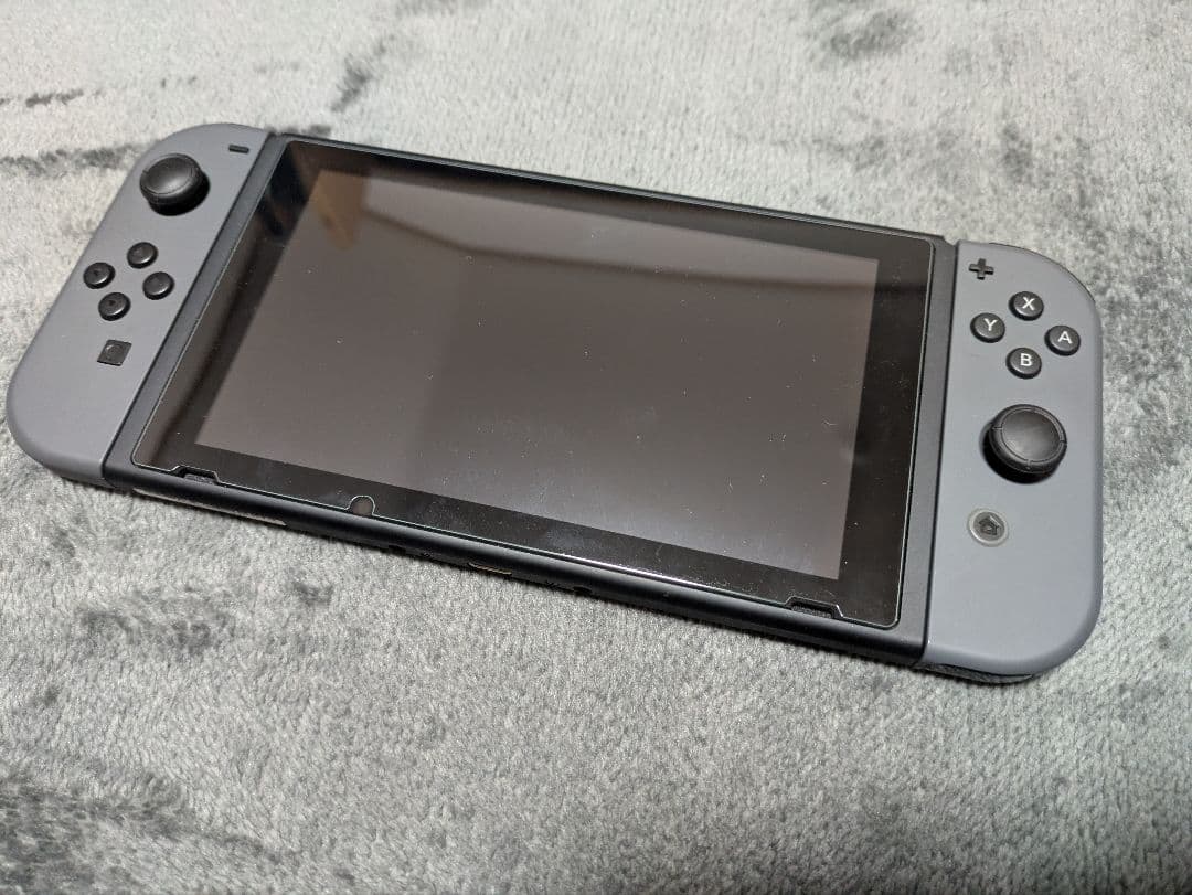 Nintendo switch 本体 グレー バッテリー強化版