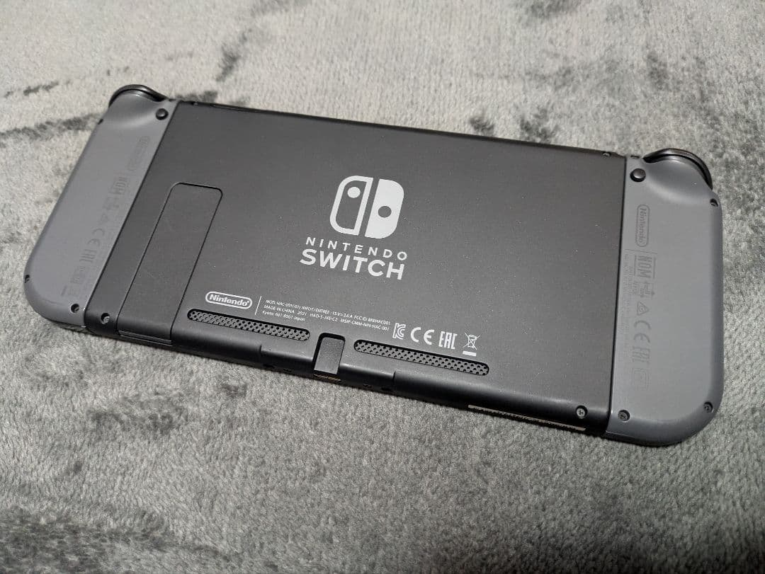 Nintendo switch 本体 グレー バッテリー強化版