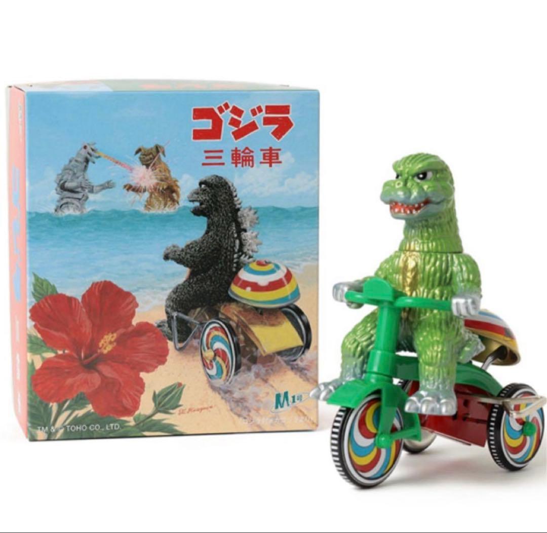 BEAMS別注M1号 74ゴジラ三輪車ソフビ TOKYO CULTUART