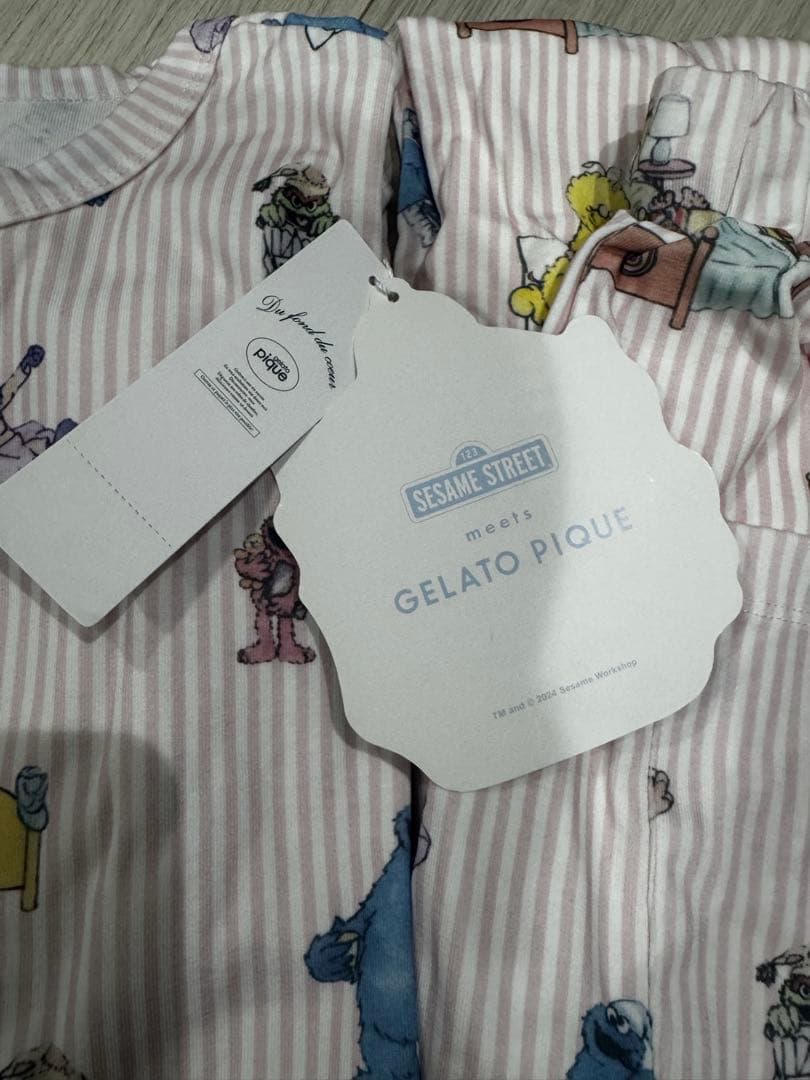 GELATO PIQUE セサミストリート ルームウェア 長袖
