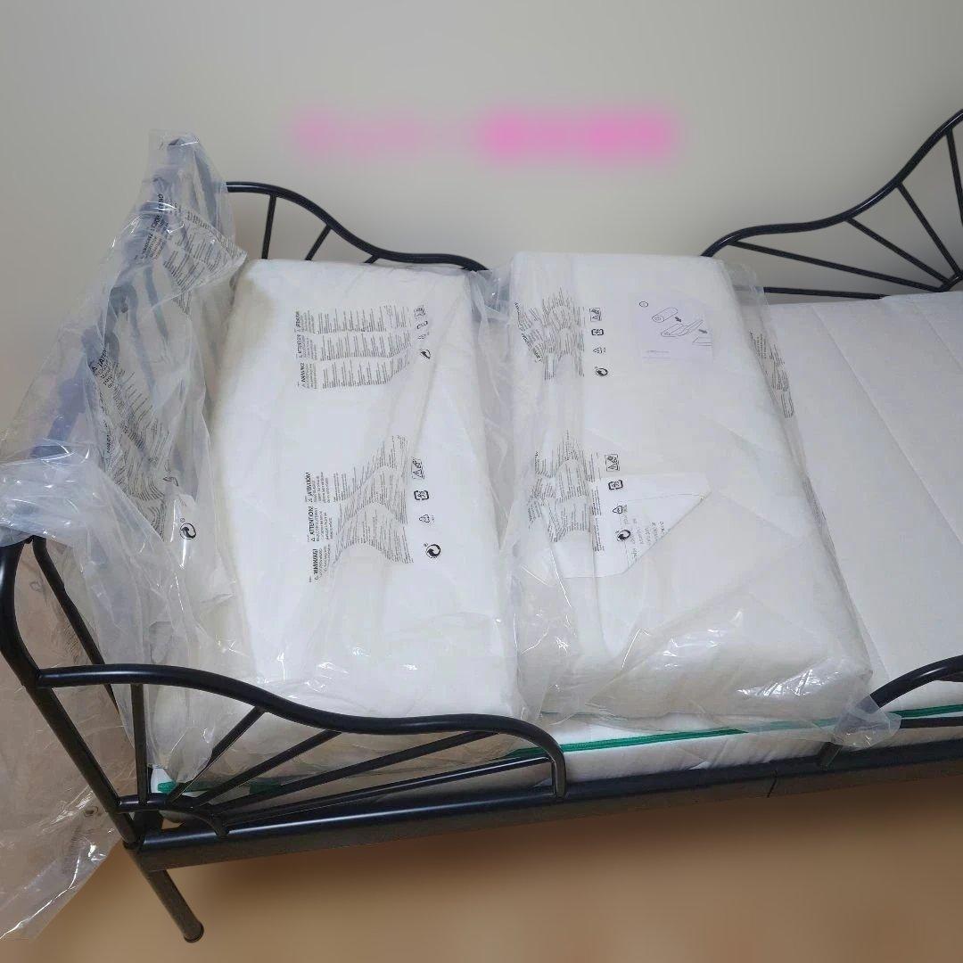 MINNEN ミンネン　伸長式ベッドフレーム　イケア