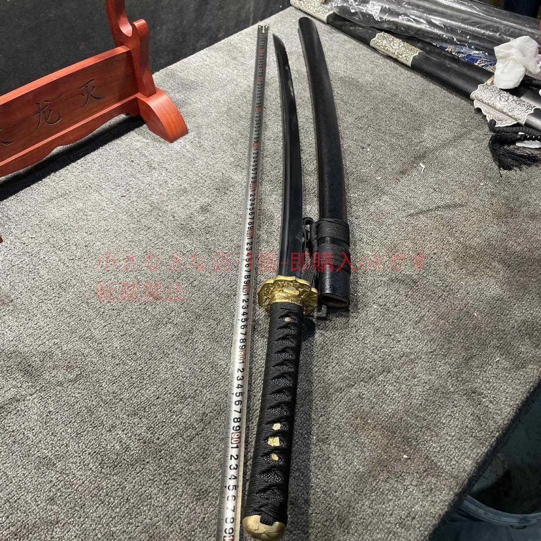 武士打刀29寸ロング1095鋼バージョン波 古兵器 武具 刀装具 日本刀 居合刀
