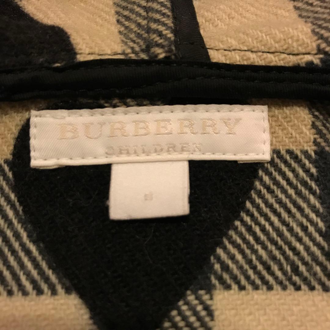 BURBERRY♡チェック ハート ポンチョ ケープ♡サイズS