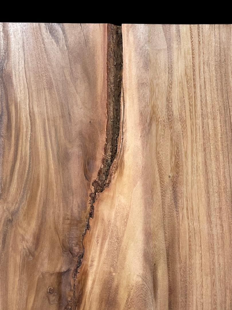 モンキーポッド　M260-1　一枚板　乾燥材　カウンター　テーブル　DIY　天板