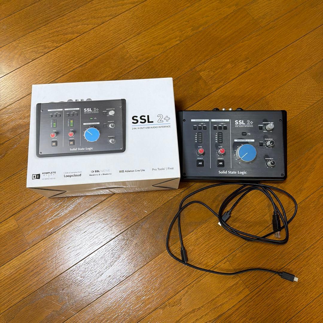 Solid State Logic SSL 2+ オーディオインターフェイス