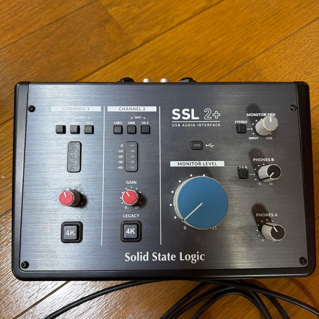 Solid State Logic SSL 2+ オーディオインターフェイス