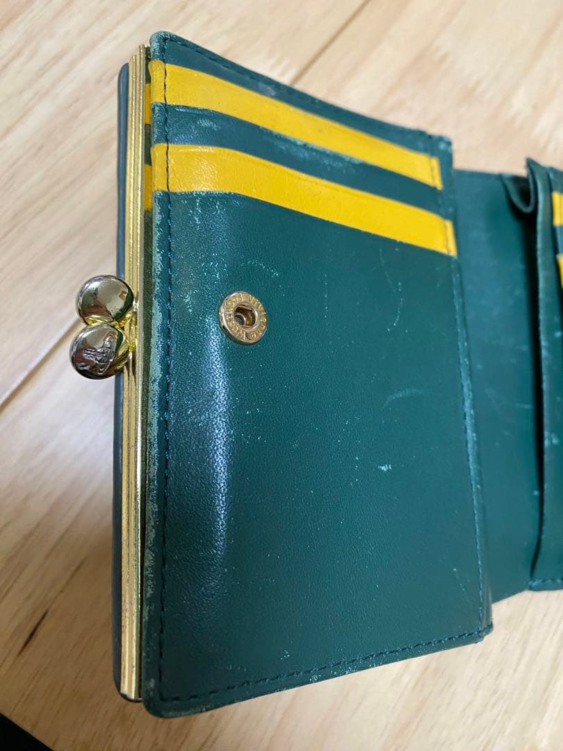 ヴィヴィアンウエストウッド　クリーピーベア　二つ折り財布　ウォレット　熊