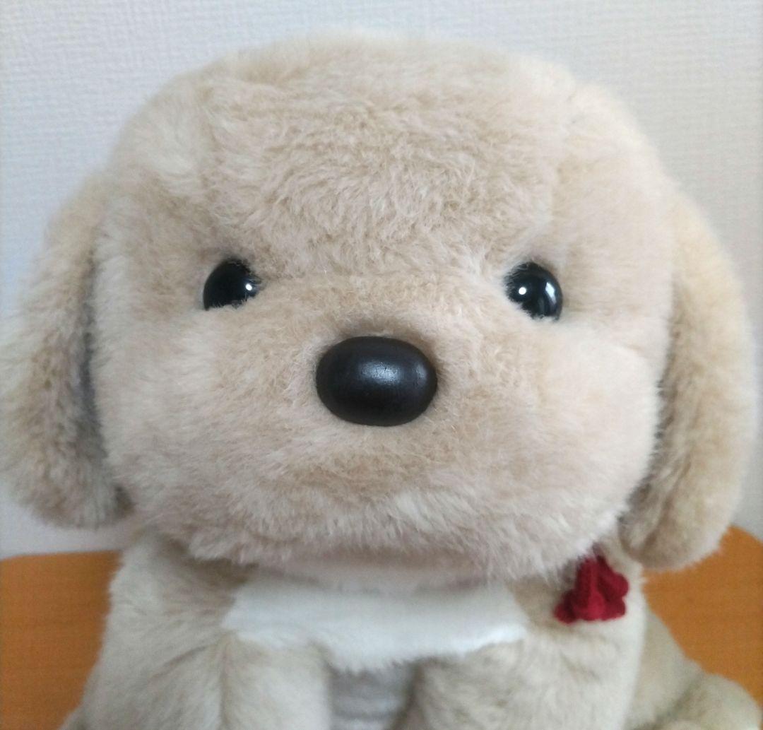 うめ吉 くたくた 特大 ぬいぐるみ ベージュ 2L BIG 1983 レトロ 犬