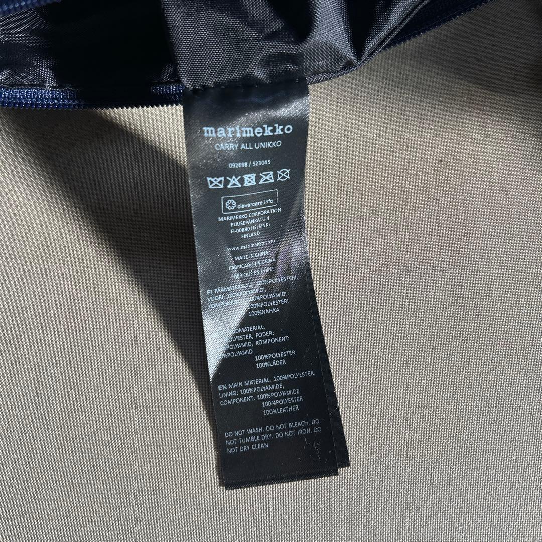 marimekko carry all unikko ショルダーバッグ